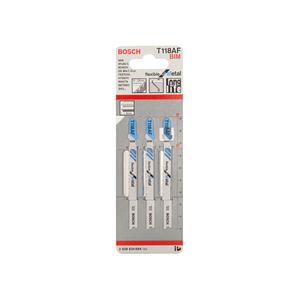 Pack 3 Hojas Sierra Caladora 90 mm Bosch Acero