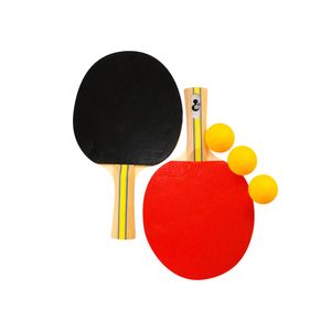 Set Juego Ping-Pong 5 piezas Match 2 Estrellas Madera UK Time