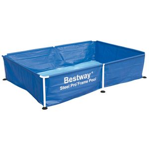 Piscina rectangular 190 x 130 x 42 cm estructural kid bestway Azul