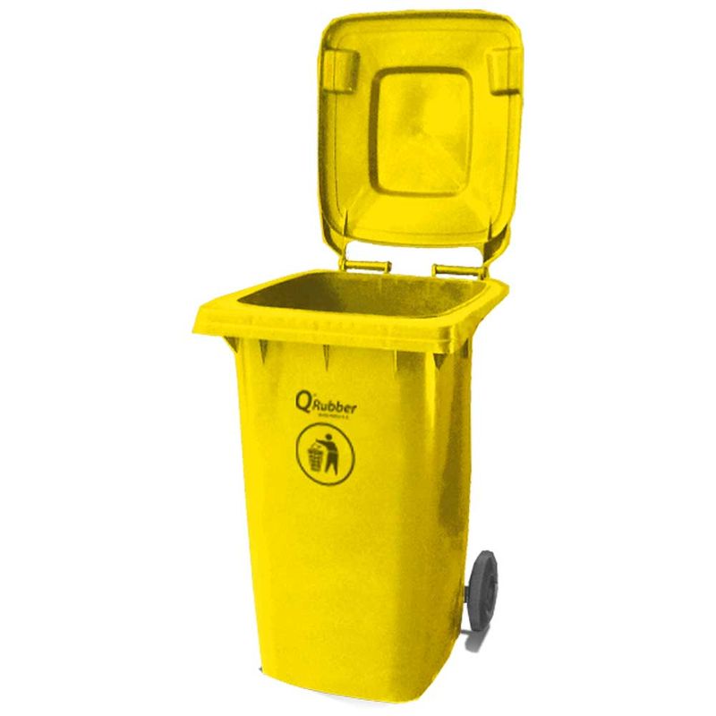 Contenedor de Basura 240 Litros Amarillo