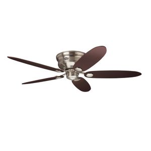 Ventilador De Techo 52" Y 44" Modelo Low Profile HUNTER Café