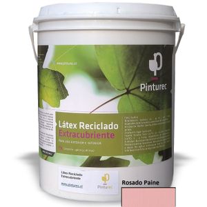 Látex Reciclado Extracubriente Rosado Paine 1G