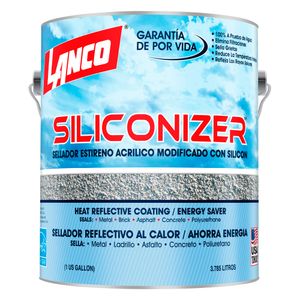 Sellador de Techos Siliconizer Rojo 1gl Lanco