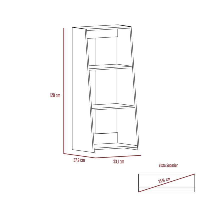 Escritorio---Gabinete---Biblioteca-120---Biblioteca-160---Wall-2A-Note-TuHome---Blanco-Hg---Miel