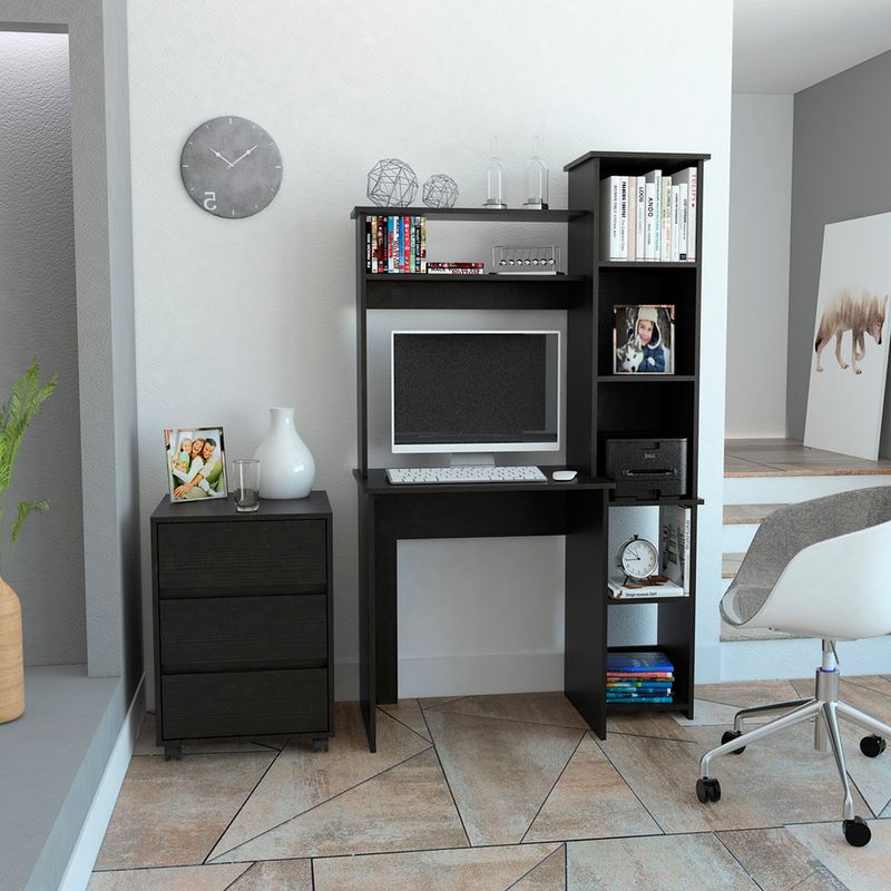 Combo-Office-18-Escritorio---Archivador-TuHome---Wengue