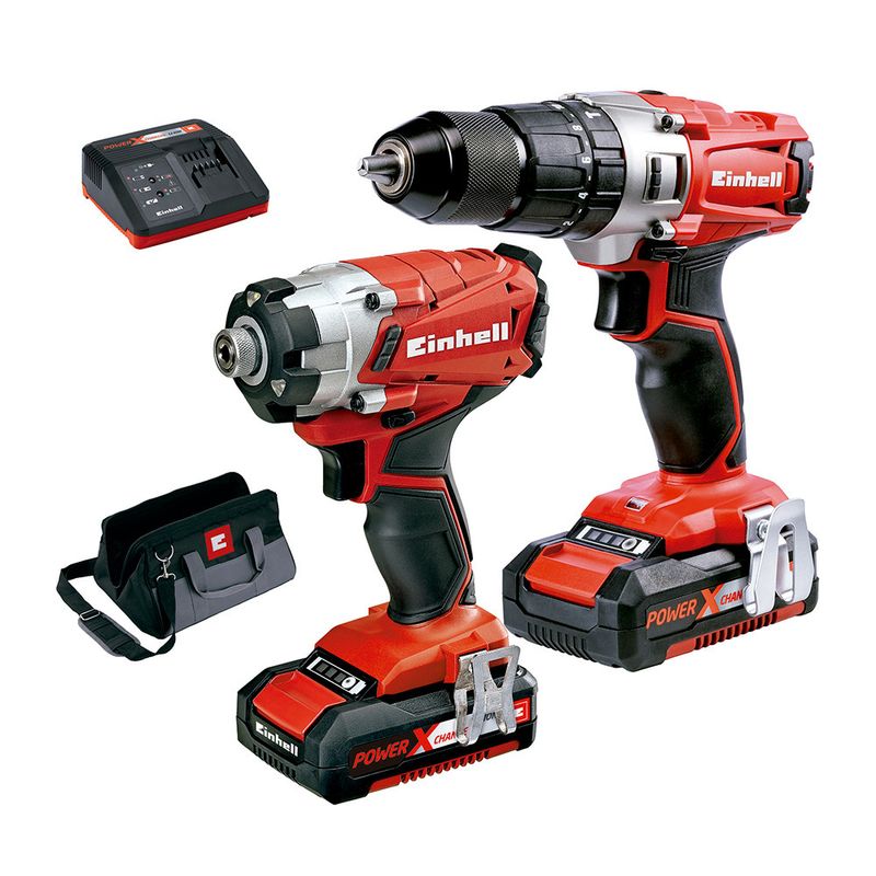 Taladro-Inalambrico-Te-Cd-18-2-Li---Llave-De-Impacto-Inalambrica-Te-Ci-18-1-Li-Einhell