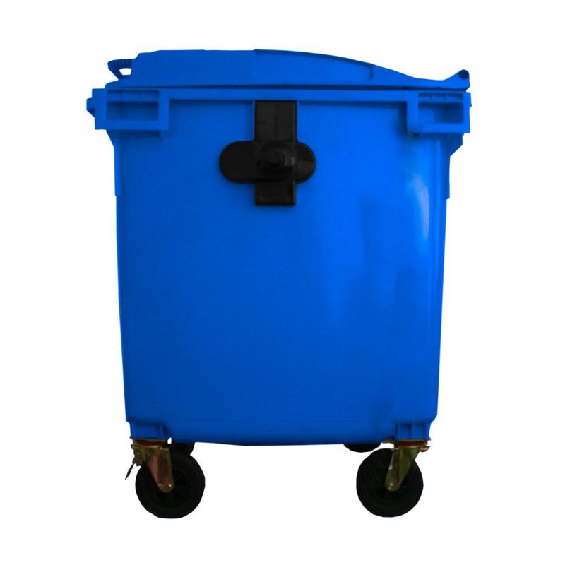 Contenedor-Basura-1100-Lts.-Azul-Qrubber