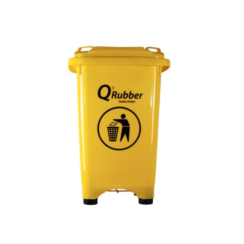 Contenedor-Basura-c-50-Lts.-Con-Pedal-Amarillo-Qrubber