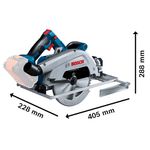 Sierra-Circular-GKS-18V-68-GC-Baretool---Bosch