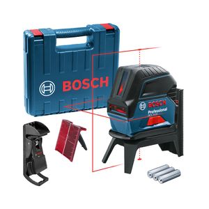 Nivel Láser Combinado GCL 2-15 + Base + Soporte + Maletín Bosch