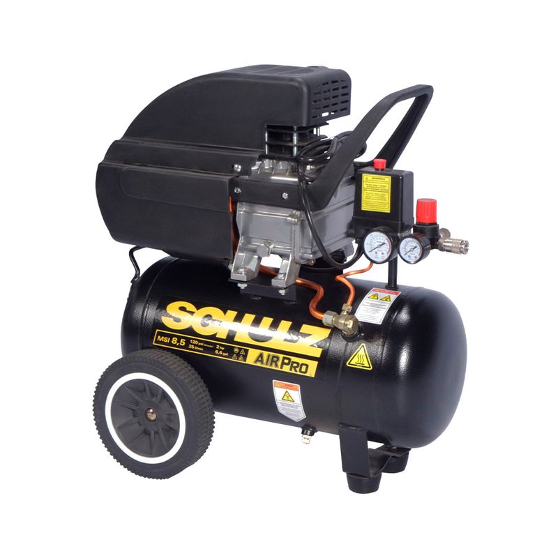 Compresor de Aire Schulz AirPro 50L 120psi 1500W 2Hp