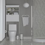 Mueble-de-Baño-WC-Ahorrador-Espacio-63X28X160cm-Blanco-Silcosil