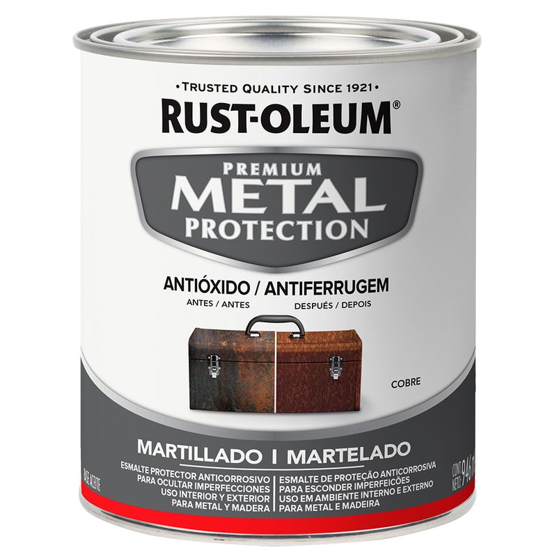 Esmalte Antióxido Martillado Metal Protection Rust Oleum