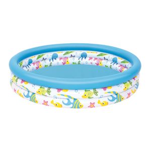 Piscina Inflable 3 anillos Corales 122 x 25 cm 51009 Bestway