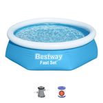 Piscina-Fast-Set-Azul-2.44m-x-61cm-Pool-Set-57450-Bestway