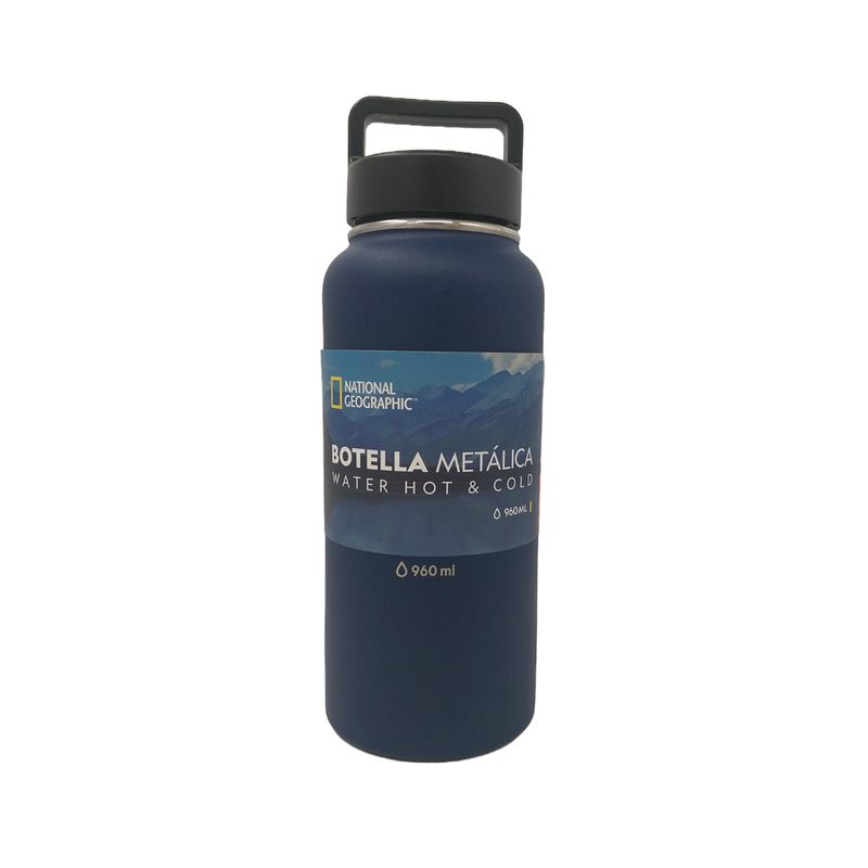 Botella-Metalica-960Ml-Azul-BMNG12-National-Geographic