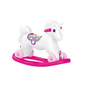 Unicornio Mecedor con Ruedas DL2509 Dolu