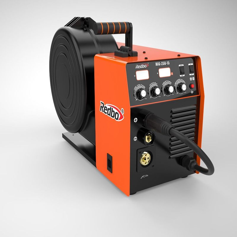 Máquina De Soldar Mig 200amp Redbo + Alambre Flux (sin Gas)