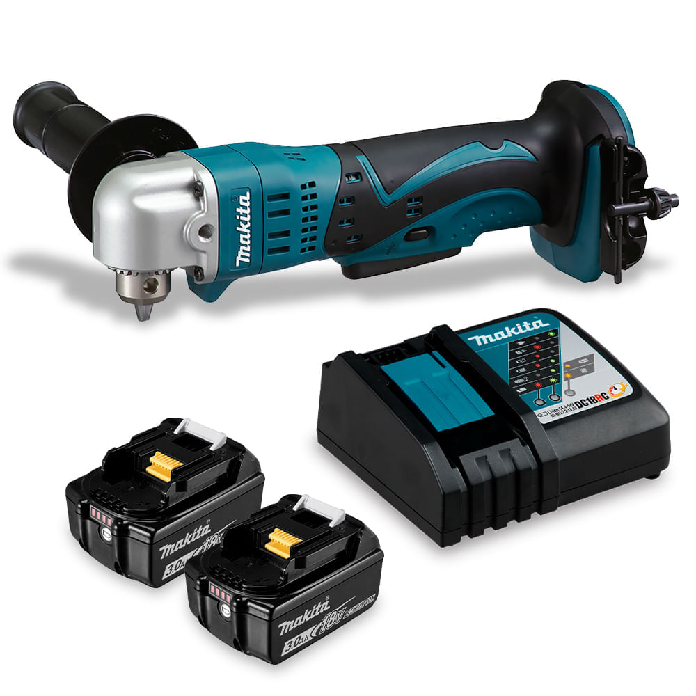 Taladro Atornillador inalámbrico Makita HP457DWE 18v + 2 Baterías