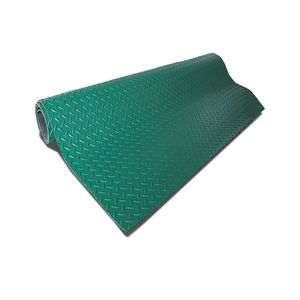 Piso Rollo Diamantado Antiestatica Verde 3Mmx Pr120Aev Qrubber