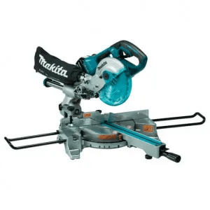 Sierra Ingleteadora 7-1/2 (190 Mm.) 5.700 Rpm. Inglete 45° Izquierda y 5° Derecha / 2 Batería Li-ion 5,0ah + Cargador 18v+18v=36v Makita