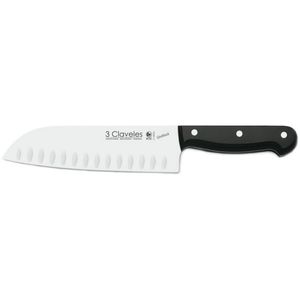 Cuchillo Satoku Inox 18cm Uniblock #1124 3 Claveles