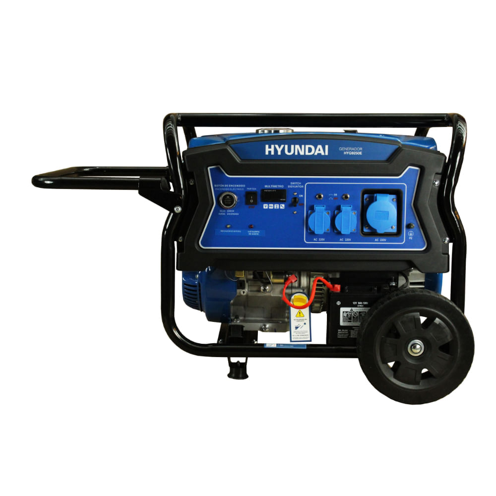 Generador Monofasico Partida Electrica Diesel 5,5Kva - Flowmak