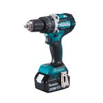 Taladro Atornillador Percutor DHP484RFE Inalámbrico 18V Max. Torque 60 N.M  + 2 Baterías 3 A.h + Cargador Makita