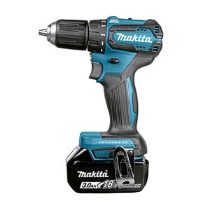 Taladro Atornillador Inalámbrico 18V DDF483RFE Max. Torque 40 N.m + 2 Baterías 3Ah + Cargador Makita