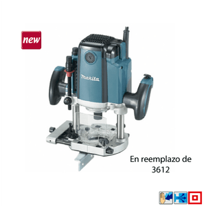 Rebajadora 1/2" (12 mm) 1.650W RP1801 Makita