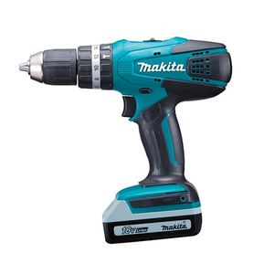 Taladro Atornillador Percutor HP457DWE Inlambrico 12V 13 mm. Max. Torque 42 Nm + 2 Baterías 1,1Ah + Cargador Makita