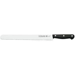 Cuchillo Fiambrero Inox 30cm Uniblock #1145 (1144) 3 Claveles