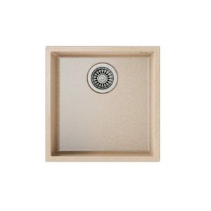 Lavaplatos de Granito Square 40.40 Tg Beige Teka