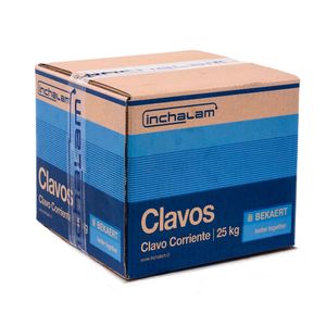 Clavos 2 1/2'' X 11 Caja 25 Kg INCHALAM