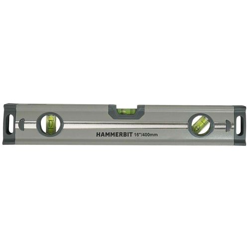 Nivel magnético 16'' con 3 burbujas Hammerbit