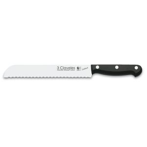 Cuchillo Panero Inox/unibl 20 Cm #1120 3 Claveles