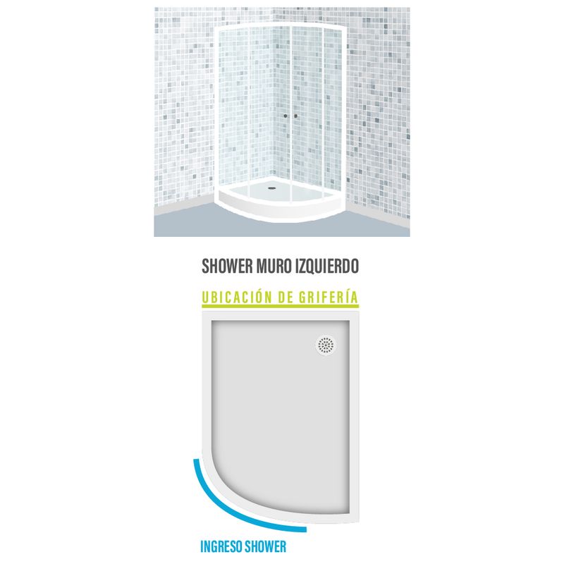 Shower-Door---Base-80x100x195--A-Muro-Izq--Taumm