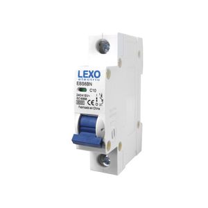 Interruptor Automático 10 Amp Blanco Lexo