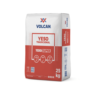 Yeso Super Saco 25 Kg Volcan