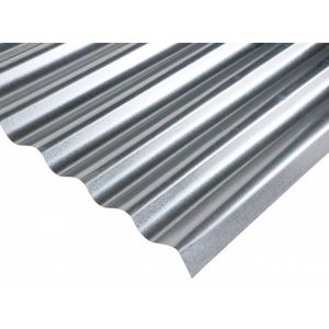 Plancha de Zinc Alum Ac 0.35mm X 3mt Villalba