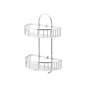 Porta Shampoo Repisa 28 cm Cromo