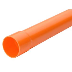 Tubo Conduit 32mm Hoffens Naranja