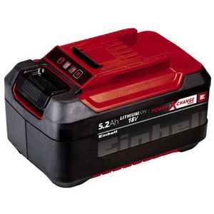 Batería 18V 5,2 Ah P-X-C Plus Einhell Rojo