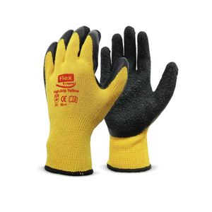 Guante Multiproposito Grip Yellow T- 9 Legend