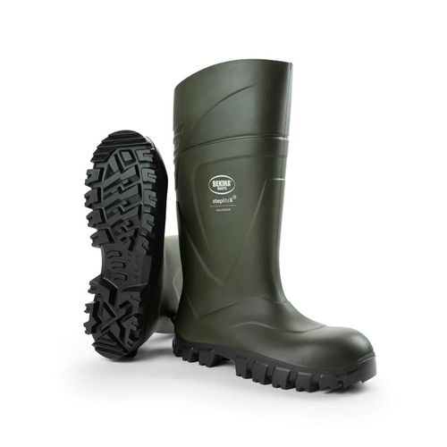 Bota Goma Verde n°42 Steplite Con Punta Bekina