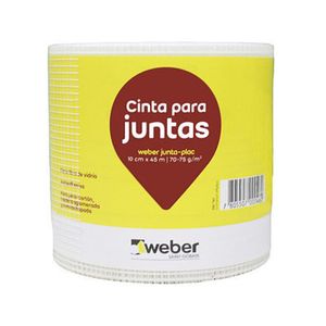 Cinta Fibra de Vidrio Juntaplac 10cm X 45mts JPL100 Solcrom Weber