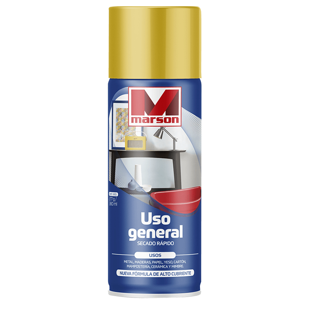 Spray Esmalte Amarillo Marson Sherwin Williams