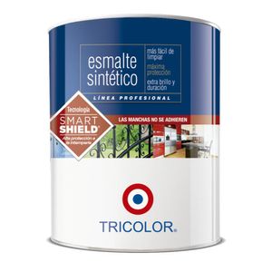 Esmalte Sintetico Profesional Bermellon 1/4 Galón Tricolor