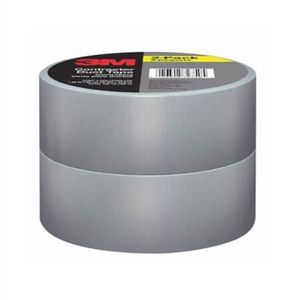 Pack x 2 Cinta Tela Duct Tape Chin 48mm X 9,1m 12/Cs 3M