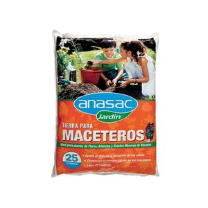 Tierra Maceteros 25 Litros Anasac